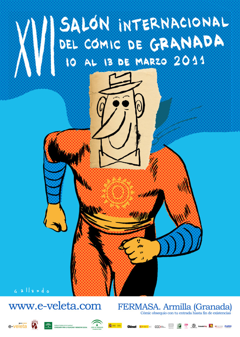 Cartel del XVI Salón del Cómic de Granada (2011)